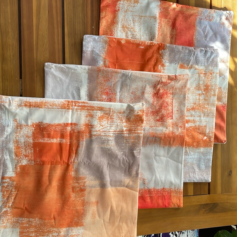 Pillow cases, private label, Diagonal is 24”, 17” corner to corner